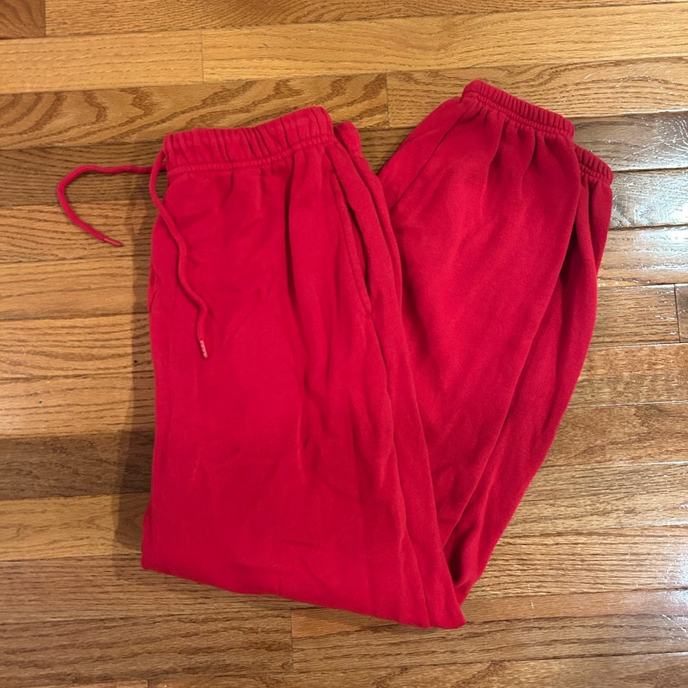 Old Navy Red Sweatpants